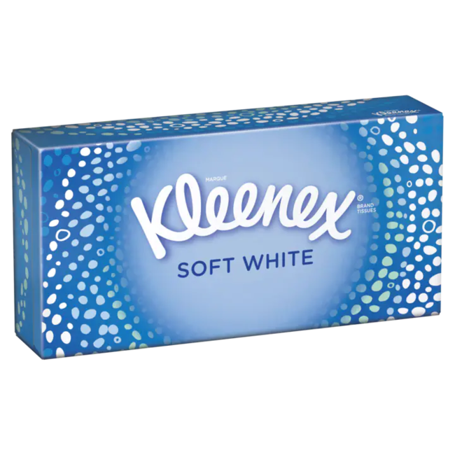 KLEENEX Tissues in doos - Zacht Wit - 70 stuks