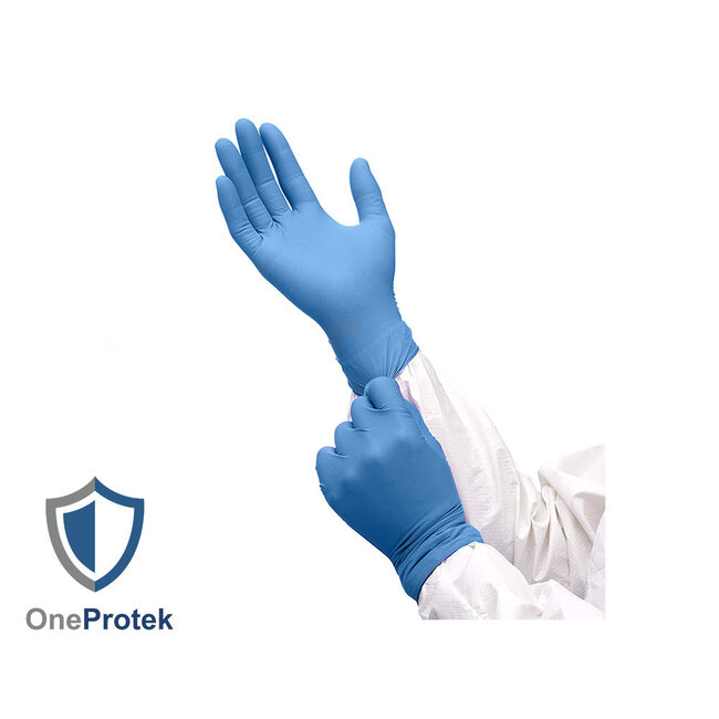 OneProtek OneProtek - Nitrile gloves - Box of 100 - Size L