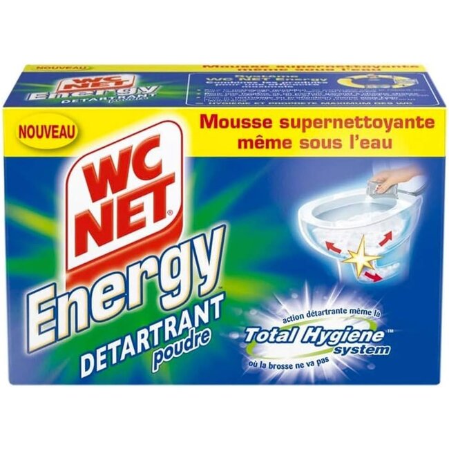 WC NET Energy Ontkalker Poeder - 6x60 gr