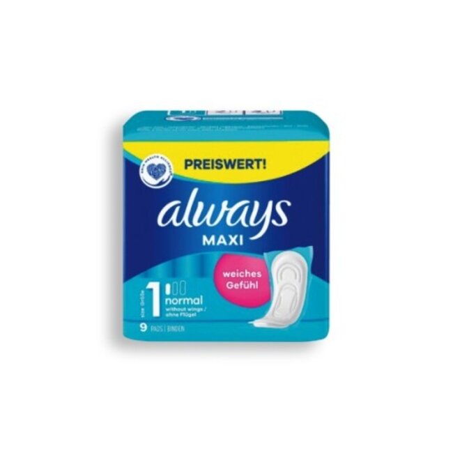 ALWAYS Serviettes hygiéniques Always Classic Normal- 9 ps