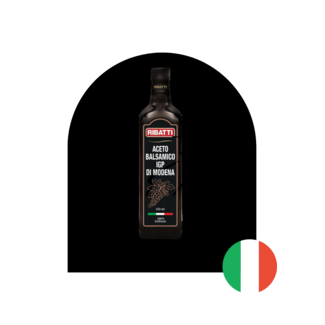 RIBATTI Vinaigre balsamique de Modène – Indication Géographique Protégée (IGP) (Aceto Balsamico di Modena) – 250 ml