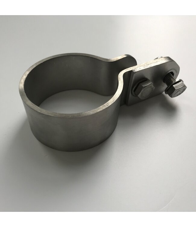 Beugel rvs voor ronde paal