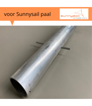 Sunnysail Bodemhuls aluminium voor montage van Telescoopmast