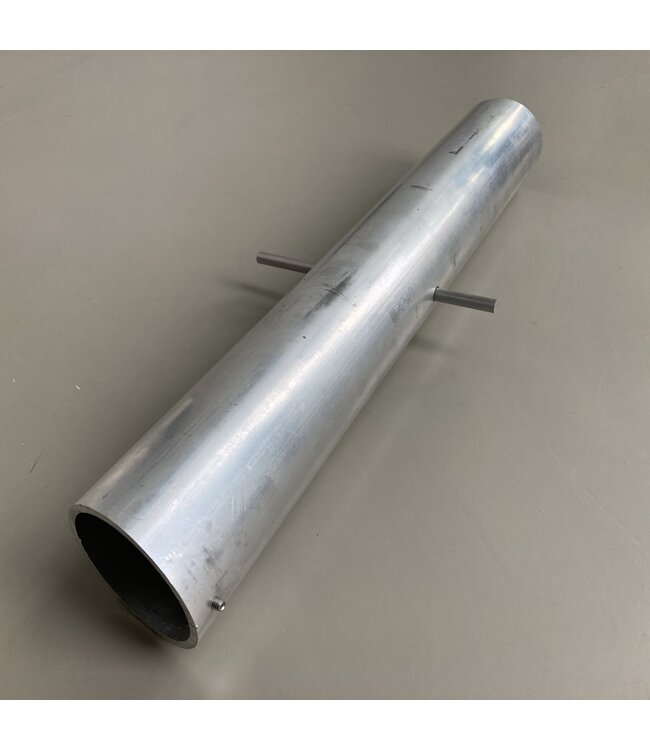 Bodemhuls aluminium voor montage van Telescoopmast