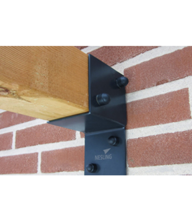 Pergola muur element Platinum 2 stuks