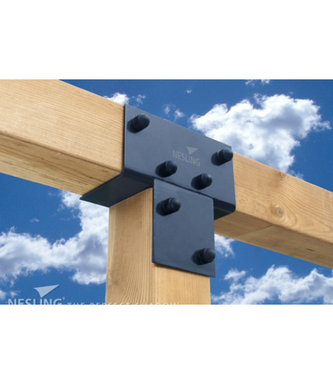 Pergola verlenging element Platinum, 2 stuks