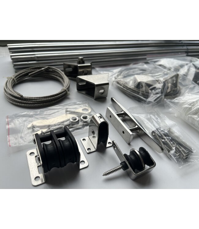 Harmonicadoek Antraciet Compleet H 23