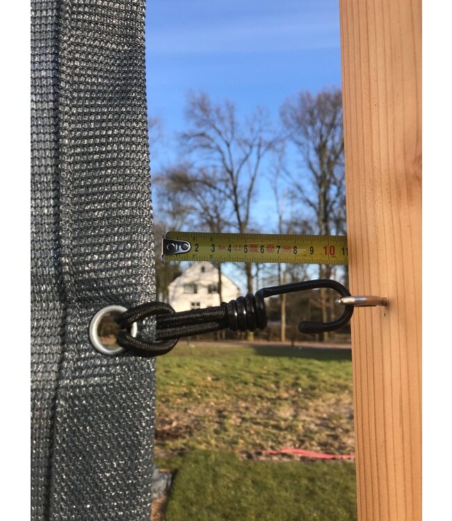 Schroefoog rvs 40x25mm