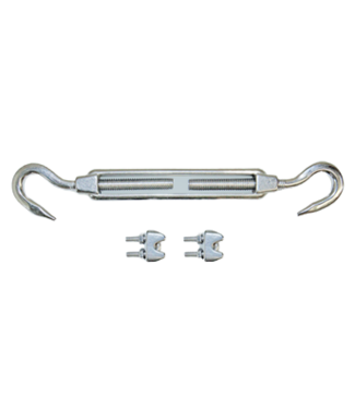 ZONZ Spanset rvs tbv staaldraad 3mm