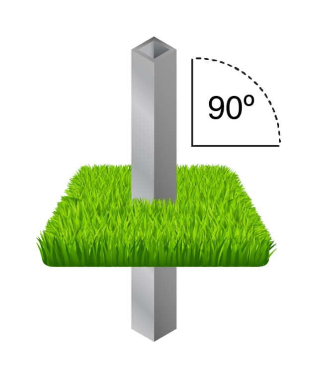 Betonanker voor schaduwdoek