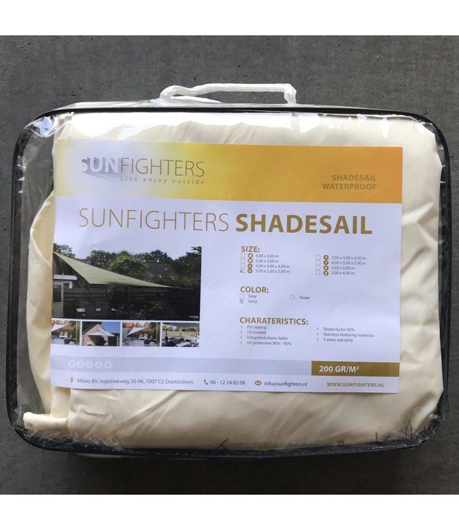 Schaduwdoek waterdicht vierkant