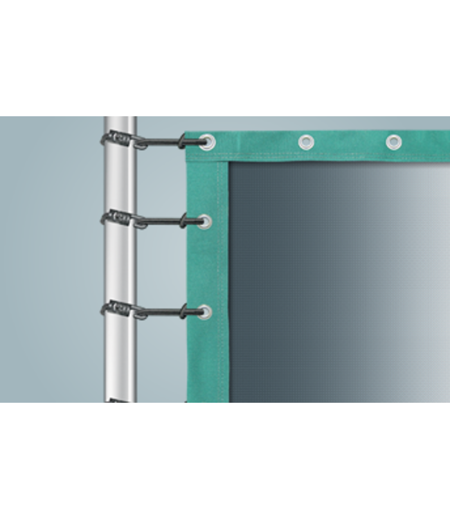 Spannquick elastiek voor schaduwdoek of winddoek