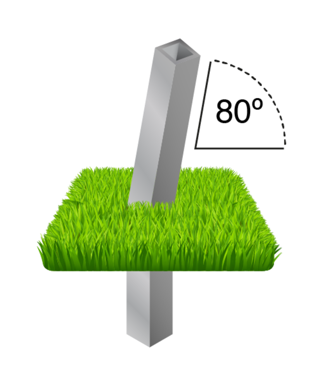 Betonanker voor schaduwdoek