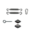 Bevestigingsset rvs voor driehoek schaduwdoek
