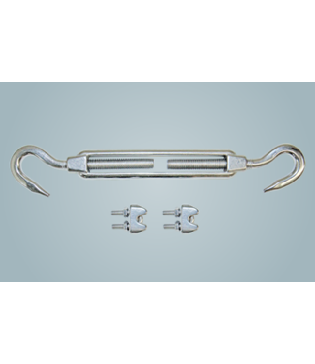 Spanset rvs tbv staaldraad 3mm