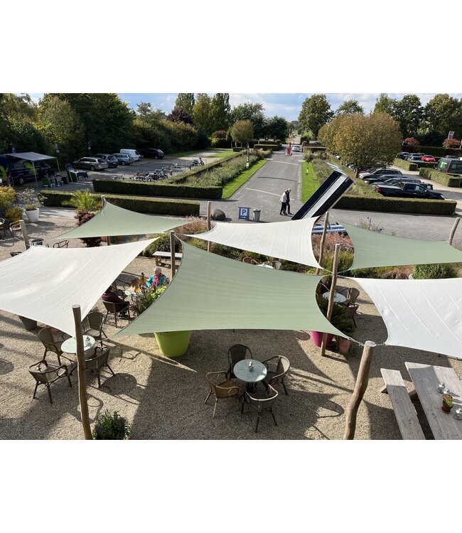 Schaduwdoek vierkant