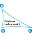 Schaduwdoek gecurvde zijden driehoek rechte hoek L waterdicht Lux