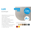 Maatwerk schaduwdoek gecurvde zijden vierkant waterdicht Lux