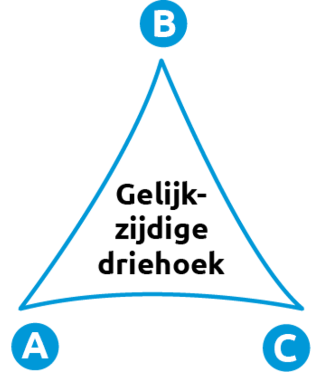 Maatwerk schaduwdoek gecurvde zijden gelijkzijdige driehoek waterdicht Lux