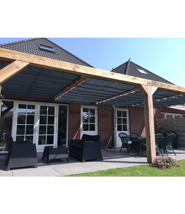 Maatwerk harmonicadoek waterdoorlatend Mila