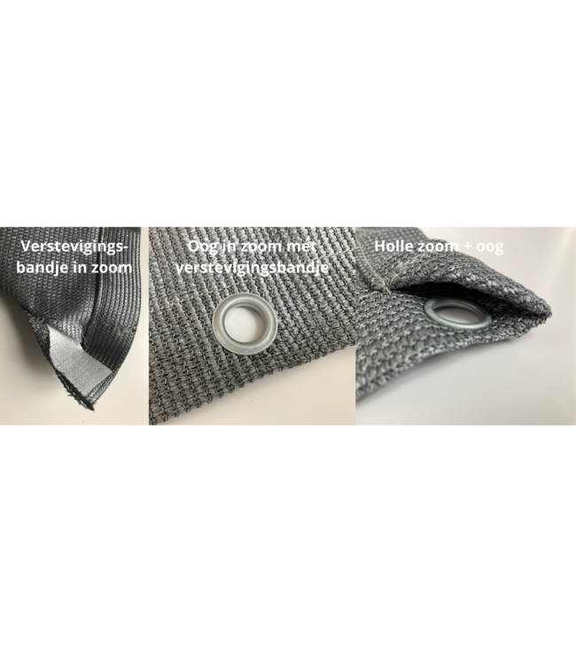 Wind- of privacydoek rechthoek Mila