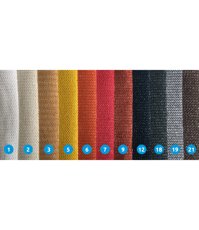 Wind- of privacydoek vierkant Mila