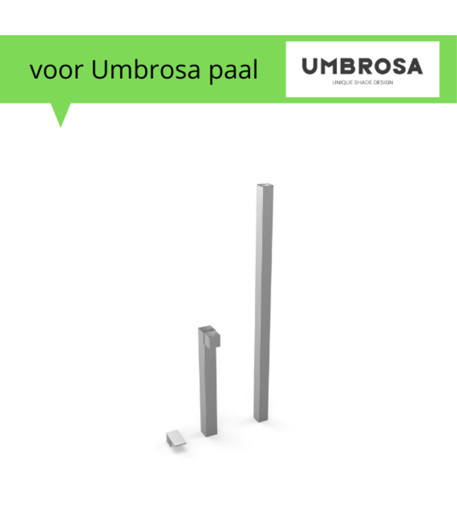 Betonanker voor schaduwdoek