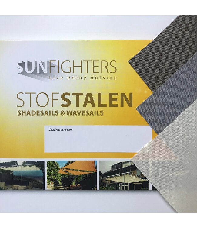 Schaduwdoek waterdicht Sunfighters ongelijkzijdige driehoek