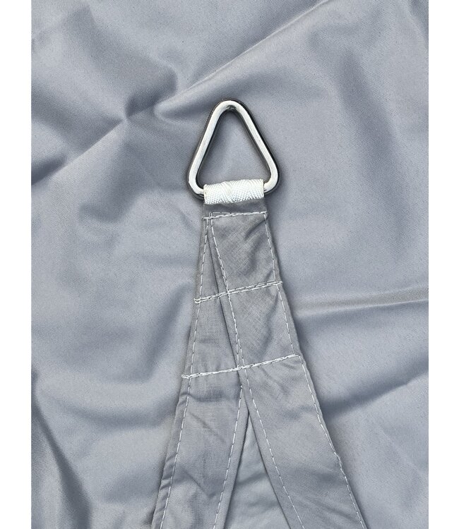 Schaduwdoek gelijkzijdige driehoek Grijs 5 x 5 x 5 SA 2