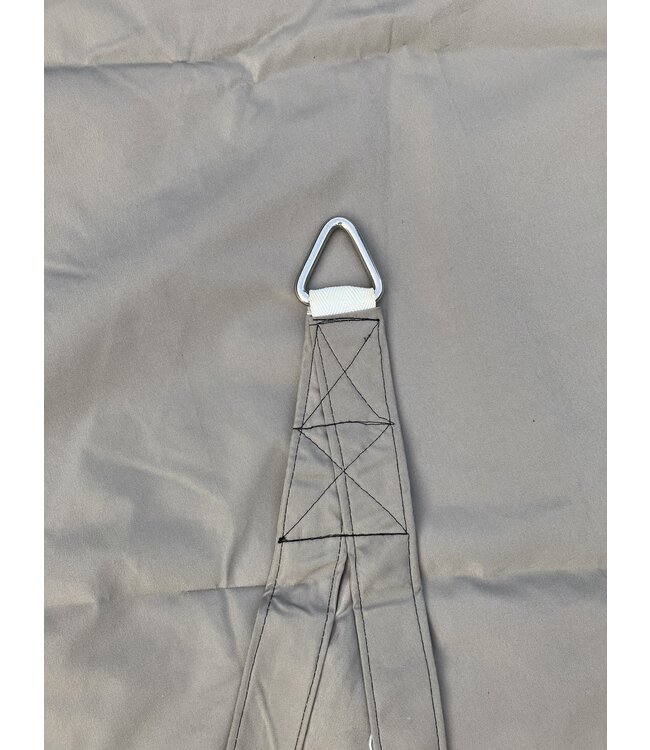 Schaduwdoek ongelijkzijdige driehoek 500 x 396 x 540 cm Taupe SA 6