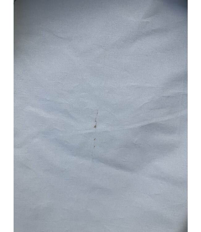 Schaduwdoek rechthoek 381 x 398 cm Lichtgrijs met witte hoeken SA 7