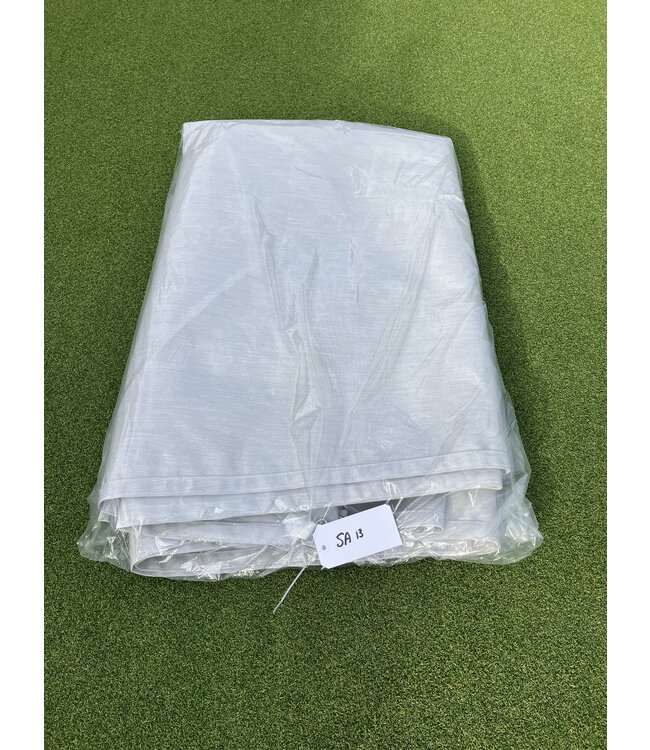 Schaduwdoek rechthoek 400 x 206 cm Lichtgrijs SA 13