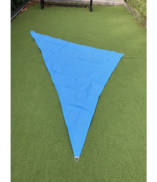 Schaduwdoek ongelijkzijdige driehoek 338 x 240 x 240 cm Lichtblauw SA 15