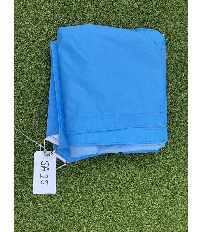 Schaduwdoek ongelijkzijdige driehoek 338 x 240 x 240 cm Lichtblauw SA 15