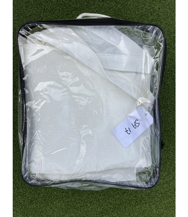 Schaduwdoek driehoek 410 x 410 x 410 cm Wit SA 17