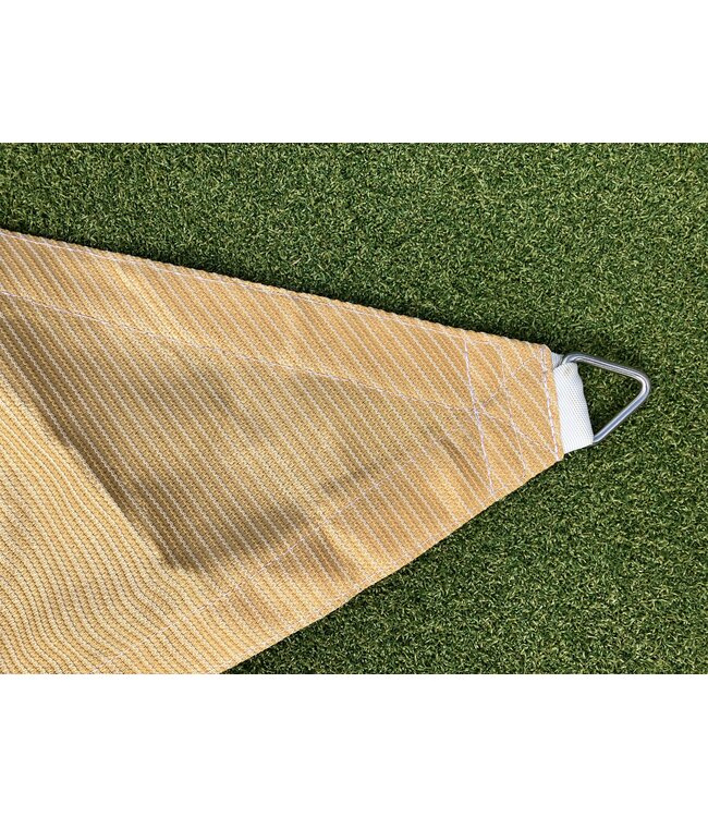 Schaduwdoek ongelijkzijdige driehoek 483 x 503 x 305 cm Beige SA 30