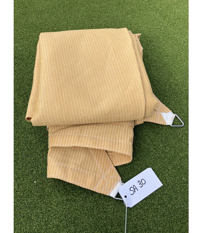 Schaduwdoek ongelijkzijdige driehoek 483 x 503 x 305 cm Beige SA 30