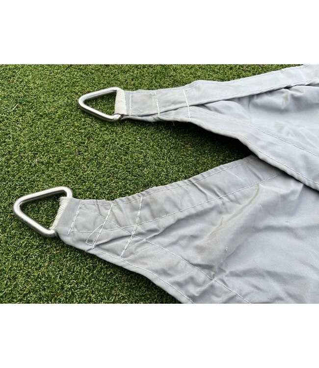 Schaduwdoek vierkant 500 x 500 cm Grijs SA 36