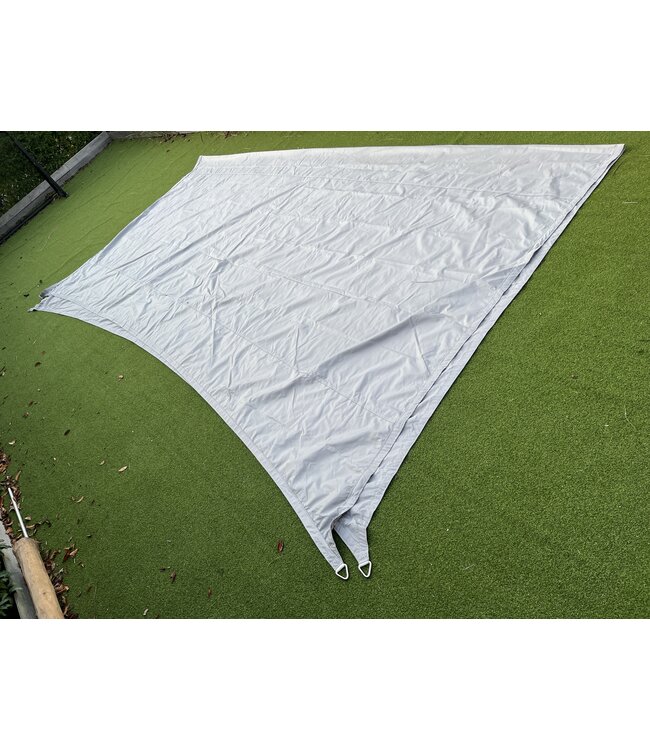 Schaduwdoek vierkant 500 x 500 cm Grijs SA 36