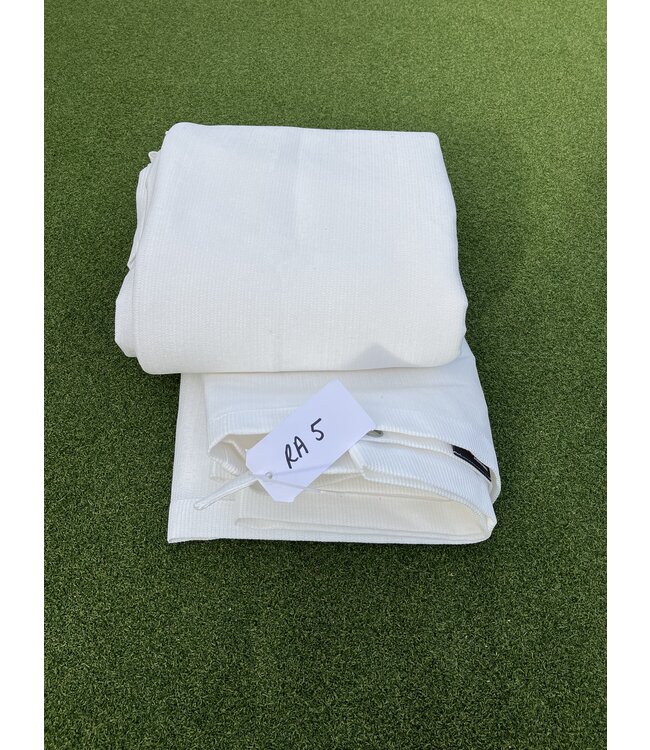 Doek met rechte zijden driehoek 500 x 500 x 705 cm Wit RA 5