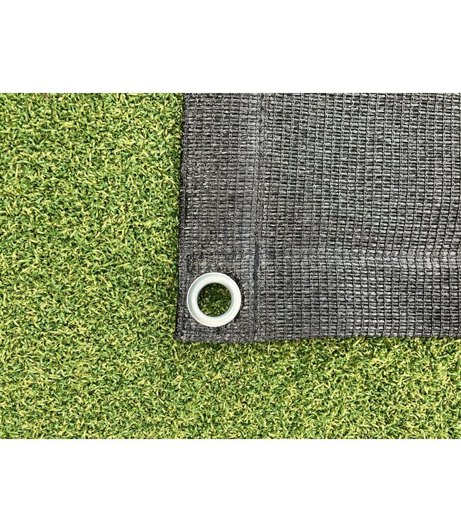 Doek met rechte zijdenrechthoek 210 x 240 cm Zwart RA 6