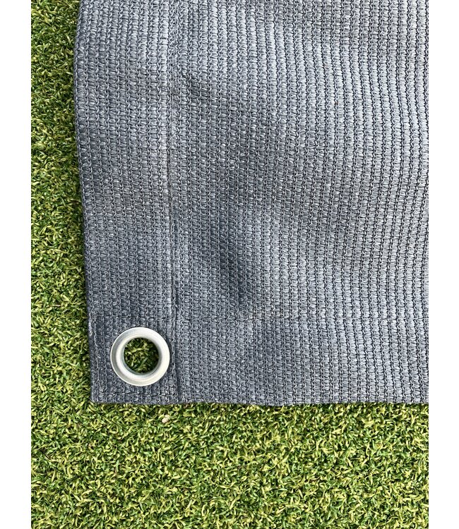 Doek met rechte zijden ongelijkzijdige vierhoek 450 x 319 x 460 x 122  cm Antraciet RA 8