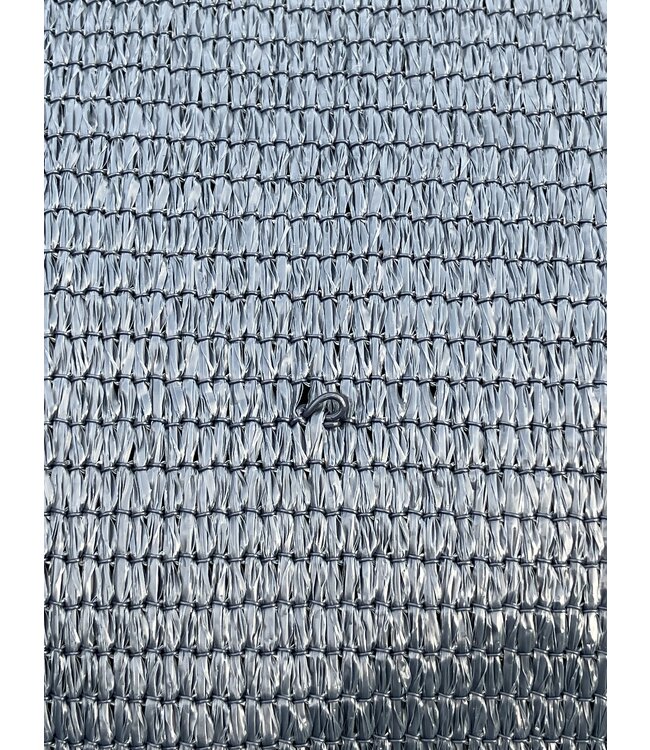 Doek met rechte zijden ongelijkzijdige vierhoek 450 x 319 x 460 x 122  cm Antraciet RA 8