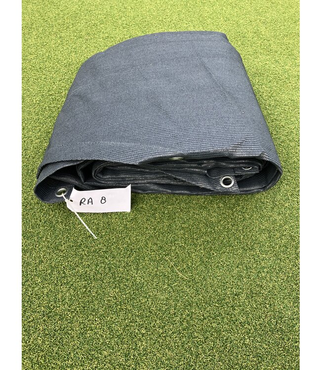 Doek met rechte zijden ongelijkzijdige vierhoek 450 x 319 x 460 x 122  cm Antraciet RA 8