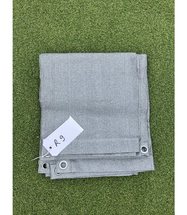 Doek met rechte zijden rechthoek 73 x 181 cm Zilver RA 9