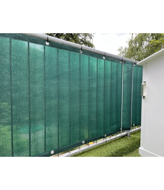 Schaduwdoek op de rol donkergroen 170gr, per meter