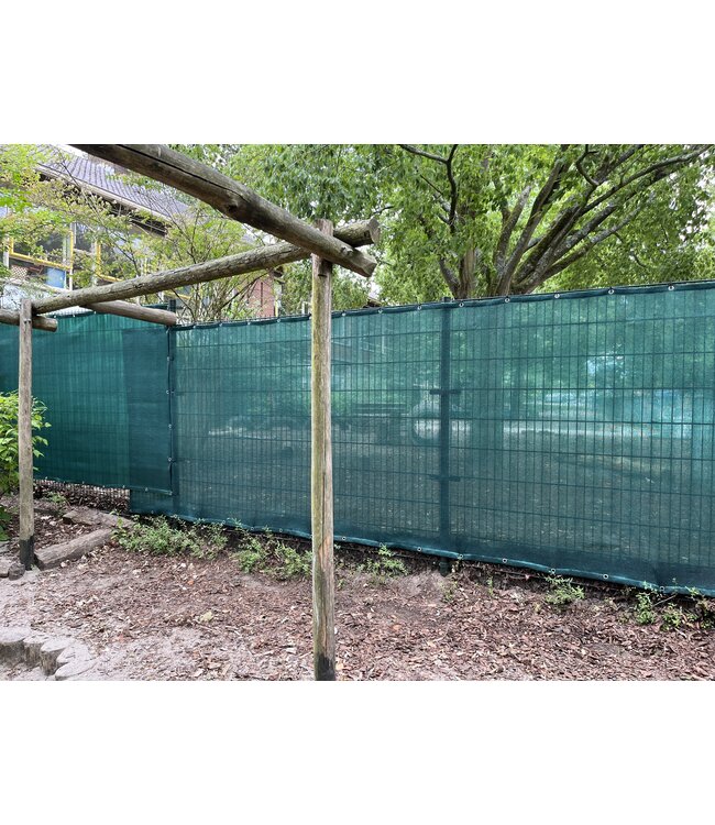 Schaduwdoek op de rol donkergroen 170gr