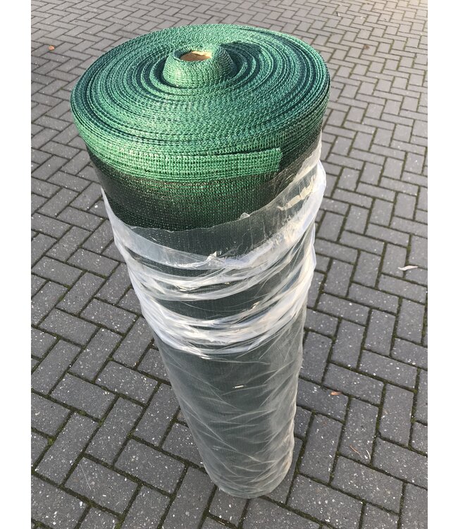 Schaduwdoek op de rol donkergroen 170gr