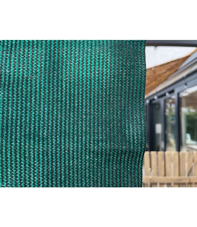 Schaduwdoek op de rol donkergroen 170gr, per meter