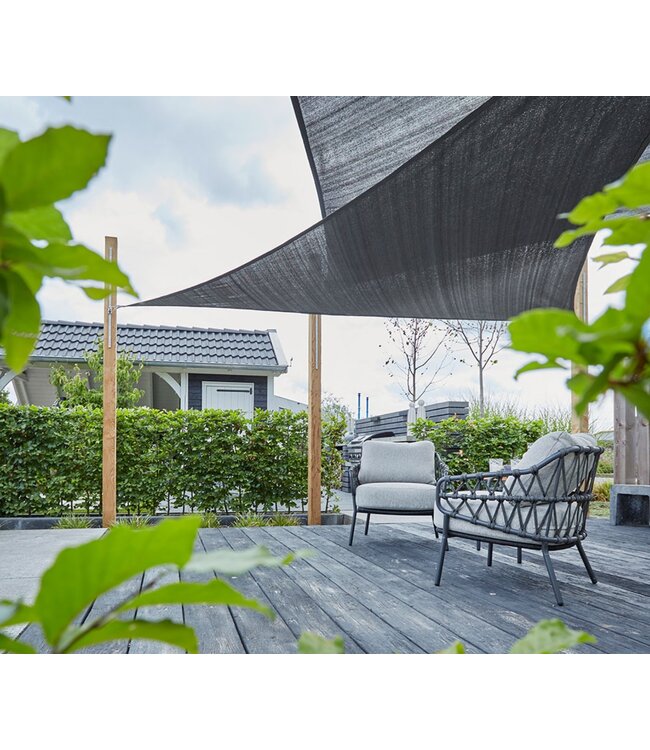 Schaduwdoek ongelijkzijdige driehoek